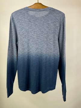 Bluzka męska long sleeve niebieski ombre HOLLISTER r. S