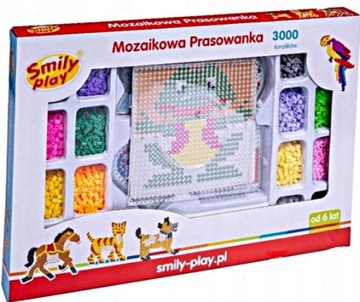 SMILY MOZAIKOWA PRASOWANKA WZORY KORALIKI SP83640