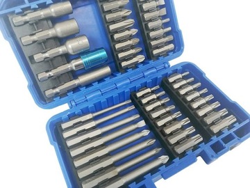 СЕРЕБРЯНЫЙ НАБОР НАСАДОК И НАСАДОК 45 EL ОТВЕРТКА