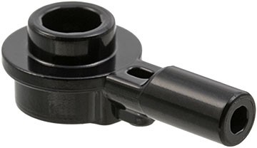 Lego 32828 płytka 1x1 z uchwytem czarny 10 szt N