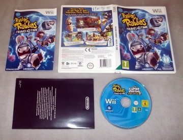 RAYMAN RAVING RABBIDS ПУТЕШЕСТВУЯ ВО ВРЕМЕНИ NINTENDO WII сумасшедшие кролики