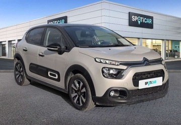 Citroen C3 III Hatchback Facelifting 1.2 PureTech 83KM 2023 Citroen C3 1.2 PureTech Shine SalonPL FVat Zadbany Niski Przebieg Od Reki, zdjęcie 2