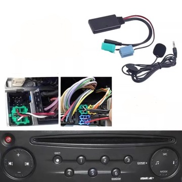 Адаптер Bluetooth AUX Bluetooth Renault ISO