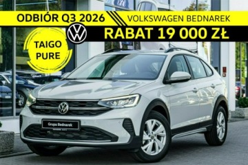Volkswagen Taigo 2026 Volkswagen Taigo Nowa wersja Pure! 1.0 TSI 116 KM