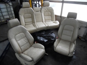 Audi a8 d3 длинные сиденья, диван, светлая кожа