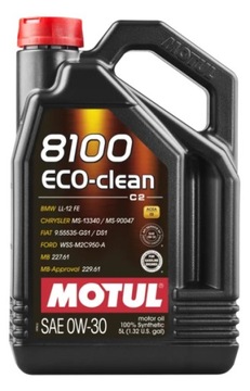 Motul 8100 Eco-clean C2 0W30 5L