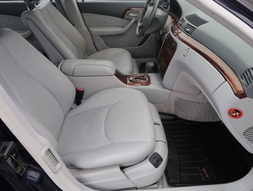 Mercedes Klasa S W220 Sedan 4.3 V8 (430) 279KM 2001 Mercedes S S 430 , Automat, Skóra, Klima, zdjęcie 8