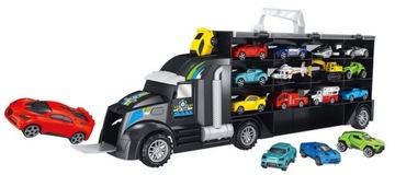 ОГРОМНЫЙ ГРУЗОВИК ЭВАКУАТОР С ПУСКОЙ НА 12 МАШИН