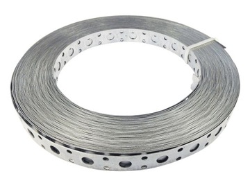 Taśma montażowa perforowana termoflex 0,6x17mm 25m