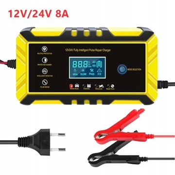 Ładowarka samochodowa 6A 8A Impuls mocy 12V-24V