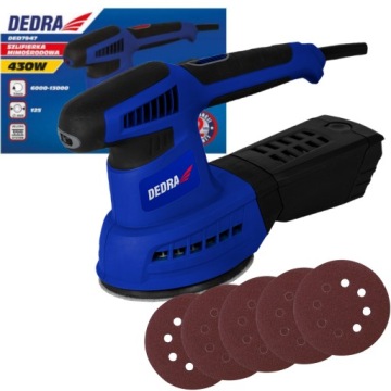 DEDRA DED7947 SZLIFIERKA MIMOŚRODOWA 430W 125mm