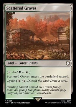 MtG: Scattered Groves (PIP)