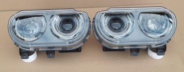 Dodge Challenger 2008-14 Светодиодные фары, передние фонари, кольца В НАЛИЧИИ