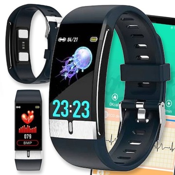 SMARTBAND SMARTWATCH ZEGAREK SPORTOWY FIT OPASKA SPORTOWA PULS SPORT SP02
