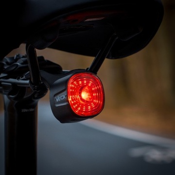 ЗАДНИЙ ВЕЛОСИПЕДНЫЙ ФОНАРЬ КРАСНЫЙ 17xLED ВОДОНЕПРОНИЦАЕМЫЙ STRONG USB-C VAYOX