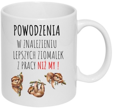 KUBEK DLA KOLEŻANKI ZIOMALKI PRACA POŻEGNANIE