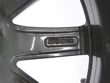 4× DISK HLINÍK MERCEDES-BENZ OE SLK W172 7.5" X 17" 5X112 ET 42