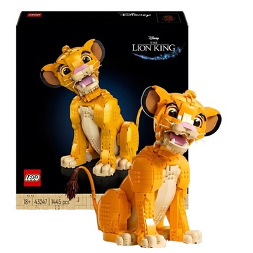 НАБОР LEGO DISNEY «Король Лев СИМБА» ПОДАРОК ​​LEGO ДЛЯ МОЛОДЫХ