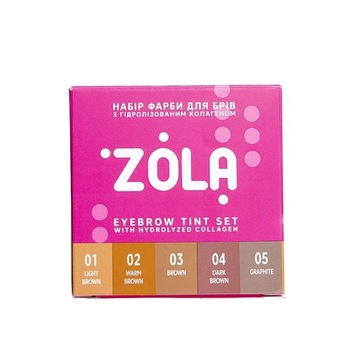 Набор красок-окислителей для бровей Zola Innovative Coloring System