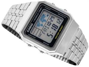 Zegarek Męski CASIO A500WA-1DF cyfrowy wodoszczelny