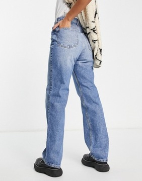 Weekday Rowe jeansy z prostymi nogawkami 42/30