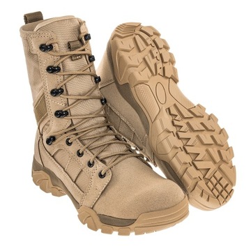 Buty taktyczne wojskowe wysokie Brandit Defense Boots - Coyote 42