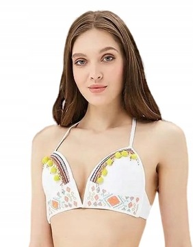 BIKINI WZÓR O9K XXJ__XL RIVER ISLAND GÓRA OD