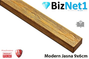 Belka Belki rustykalne dekoracyjna Modern 9x6 3M