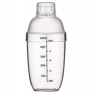 2x барменских шейкера Clear Drink, акриловые шейкеры