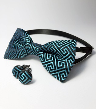 Zestaw MUCHA+POSZETKA+SPINKI HandMade Polska
