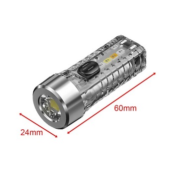 Мини-светодиодный фонарик Мощный карманный фонарик для повседневного использования дома.