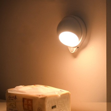 САМОКЛЕЯЩАЯСЯ ЛАМПА ДАТЧИК ДВИЖЕНИЯ LED 1200мАч USB