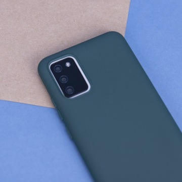 Матовая TPU накладка для Xiaomi 13 Lite лесной зеленый