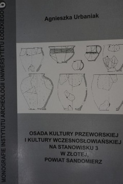 Osada kultury przeworskiej wczesnosłowiański Sandomierz AGNIESZKA URBANIAK