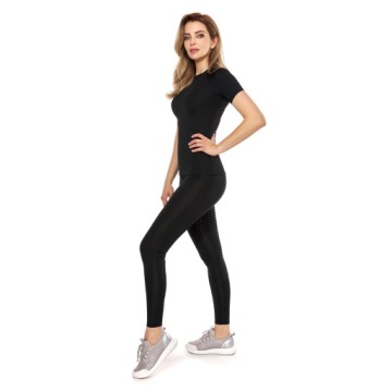 Леггинсы для верховой езды Basic EQST, черные, M