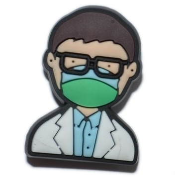 Medyczne - Przypinka do butów - Doktor 4644