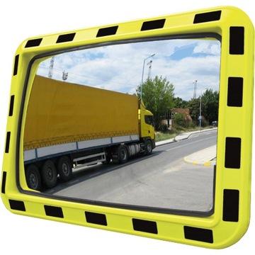 Lustro Przemysłowe Magazynowe Kontrolne 80x100 cm