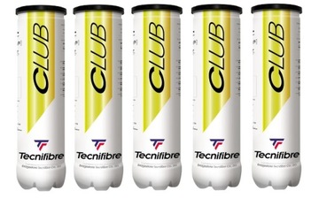 Tecnifibre CLUB x5 - piłki tenisowe