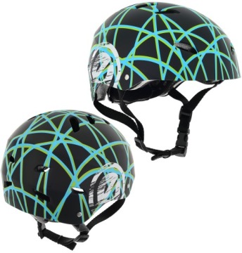 Regulovatelná přilba Enero Scratch pro koloběžku Kolečkové brusle Kolo 56-58 cm L