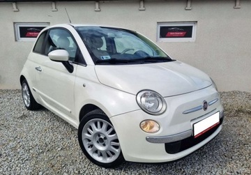 Fiat 500 II Hatchback 3d 1.2 69KM 2009 Fiat 500 SLICZNY 1.2 Benzyna AUTOMAT Bogata Wersja ORYGINAL Zadbany 2010 S, zdjęcie 3