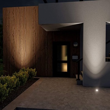 ФАРА ДВИЖЕНИЯ ВСТРАИВАЕМЫЙ НАЗЕМНЫЙ ФОНАРЬ CATIO 2 GU10 IP67 IK09 КРУГЛЫЙ