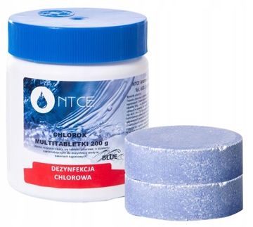 MULTI TABLETKI CHLOR BLUE Chlorowe 200g NTCE 0,4kg