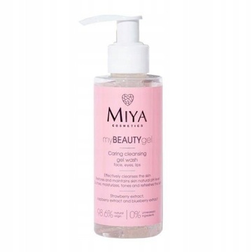 MIYA Pielęgnujący żel do mycia i oczyszczania twarzy 140ml