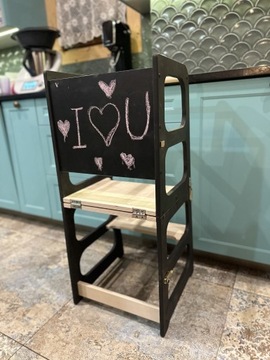 KITCHEN HELPER кухонный помощник платформа стол доска 4в1 черный ХИТ