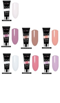 Большой набор АКРИЛОВЫХ ГЕЛЕЙ XXL гибкий гель 2x30 Лак