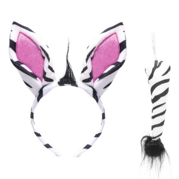 Zestaw ZEBRA opaska i ogon