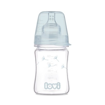 LOVI Butelka SZKLANA 150ml Diamond GLASS +kubeczek