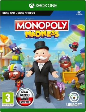 MONOPOLY MADNESS - PL - Xbox One | Series X - NOWA GRA Blu-ray