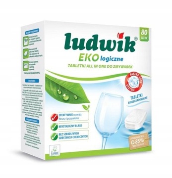Таблетки для посудомоечной машины Ludwik ECOLOGICAL ВСЕ в ОДНОМ x2