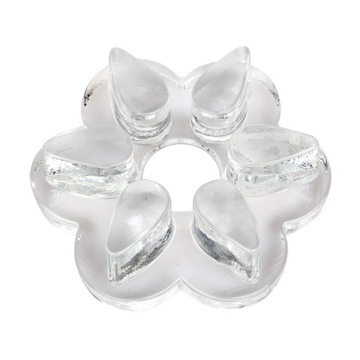 PODGRZEWACZ SZKLANY POD DZBANEK NA ŚWIECZKI KWIAT